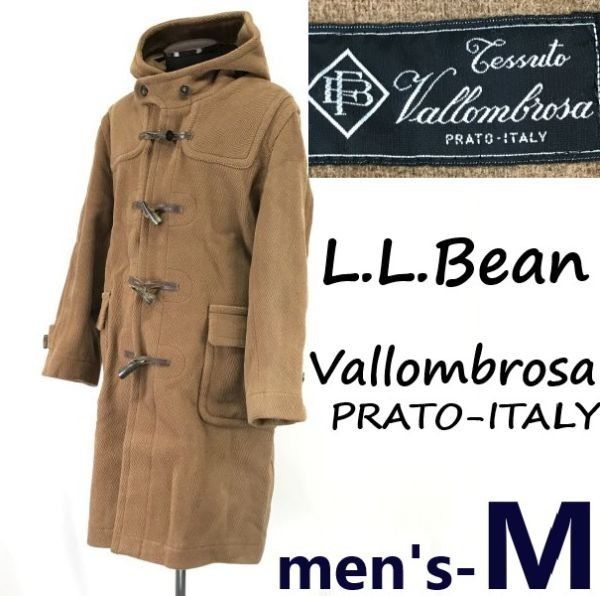 エルエルビーン/L.L.Bean☆イタリア/バロムブローサ社製ウール/高級ダッフルコート【メンズM/茶/brown】VALLOMBROSA/Coat◇cBH460  #-19t - メルカリ