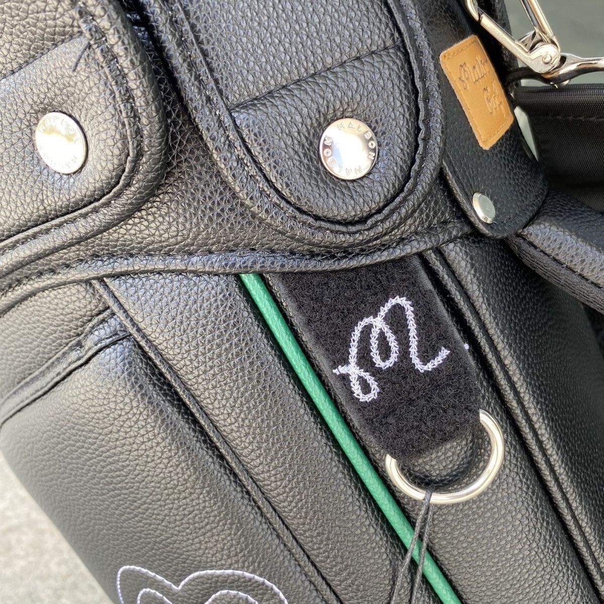 MALBON GOLF キャディバッグ UNDEFEATEDコラボ ゴルフバッグ男女