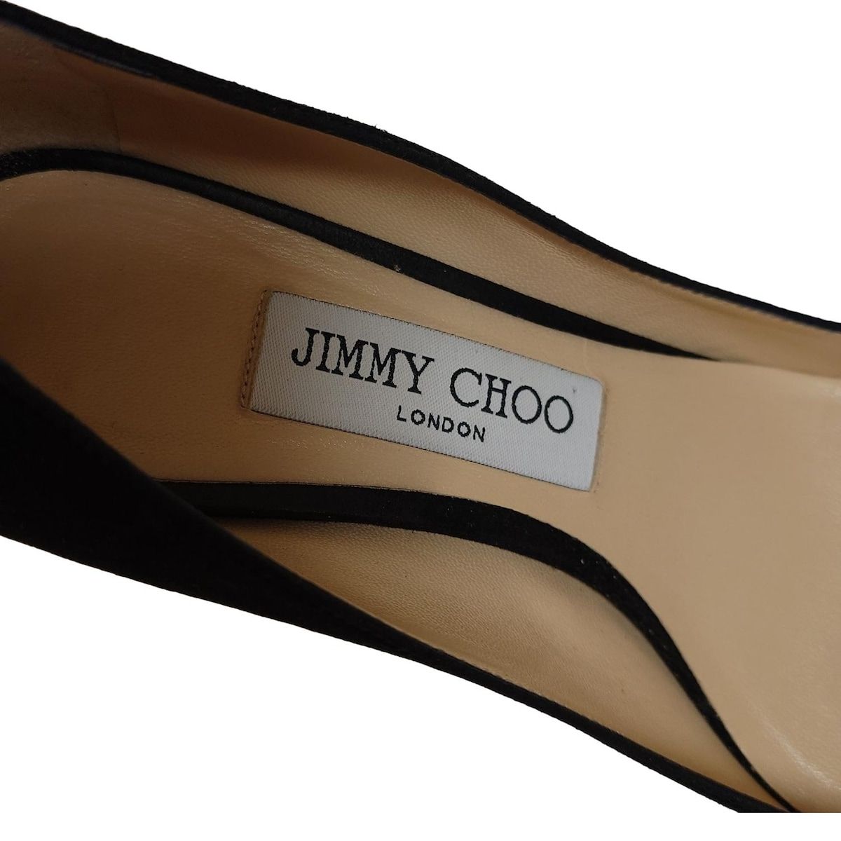 JIMMY CHOO(ジミーチュウ) パンプス 37 レディース - 黒 - メルカリ