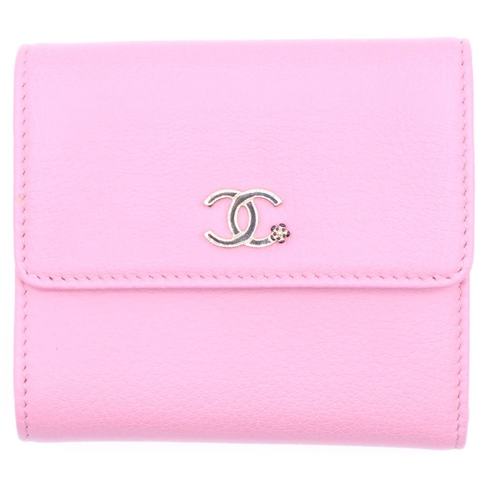 CHANEL (シャネル) ココマーク ラッキーフラワー レザー