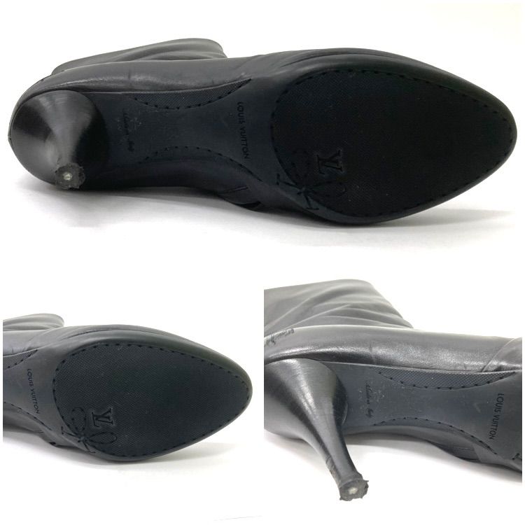 LOUIS VUITTON】ルイヴィトン ショートブーツ レディース