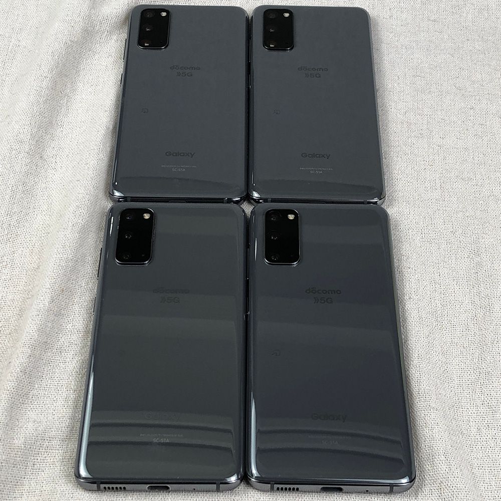 ◇ジャンク品・SIMロックあり◇【4点セット】Samsung Galaxy S20