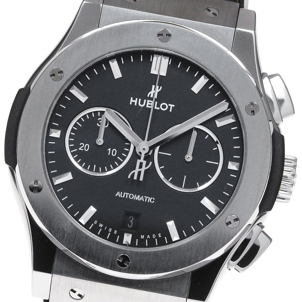ウブロ HUBLOT 541.NX1171.LR クラシック フュージョン クロノグラフ 自動巻き メンズ良品保証書付き_839253