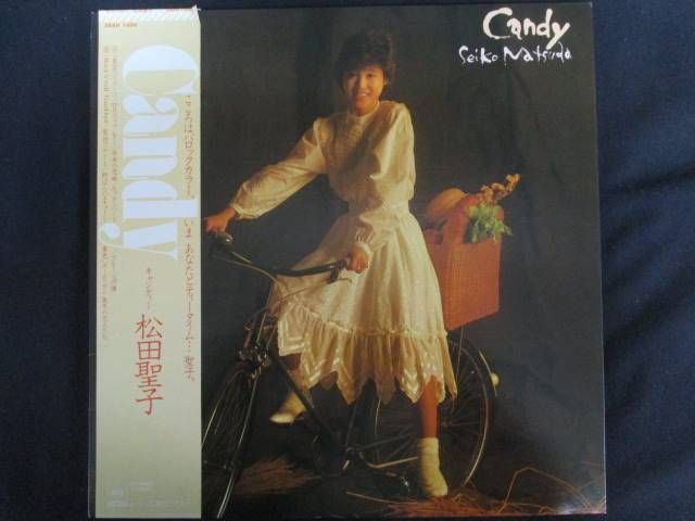 LP/レコード 0190□松田聖子/キャンディー/帯付/28AH1494 - メルカリ