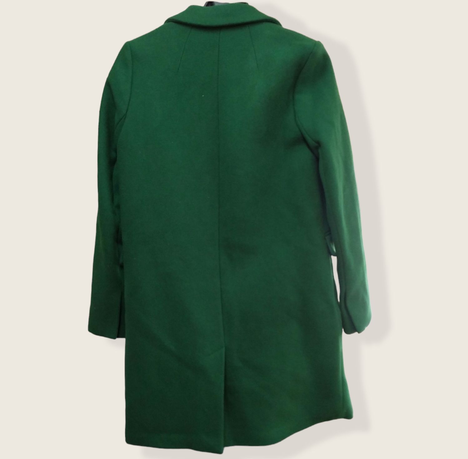 最終値下げ!】ZARA チェスターコート ロングコート 緑 レディース XS 最終値下げ!】ZARA チェスターコート ロングコート 緑 レディース XS