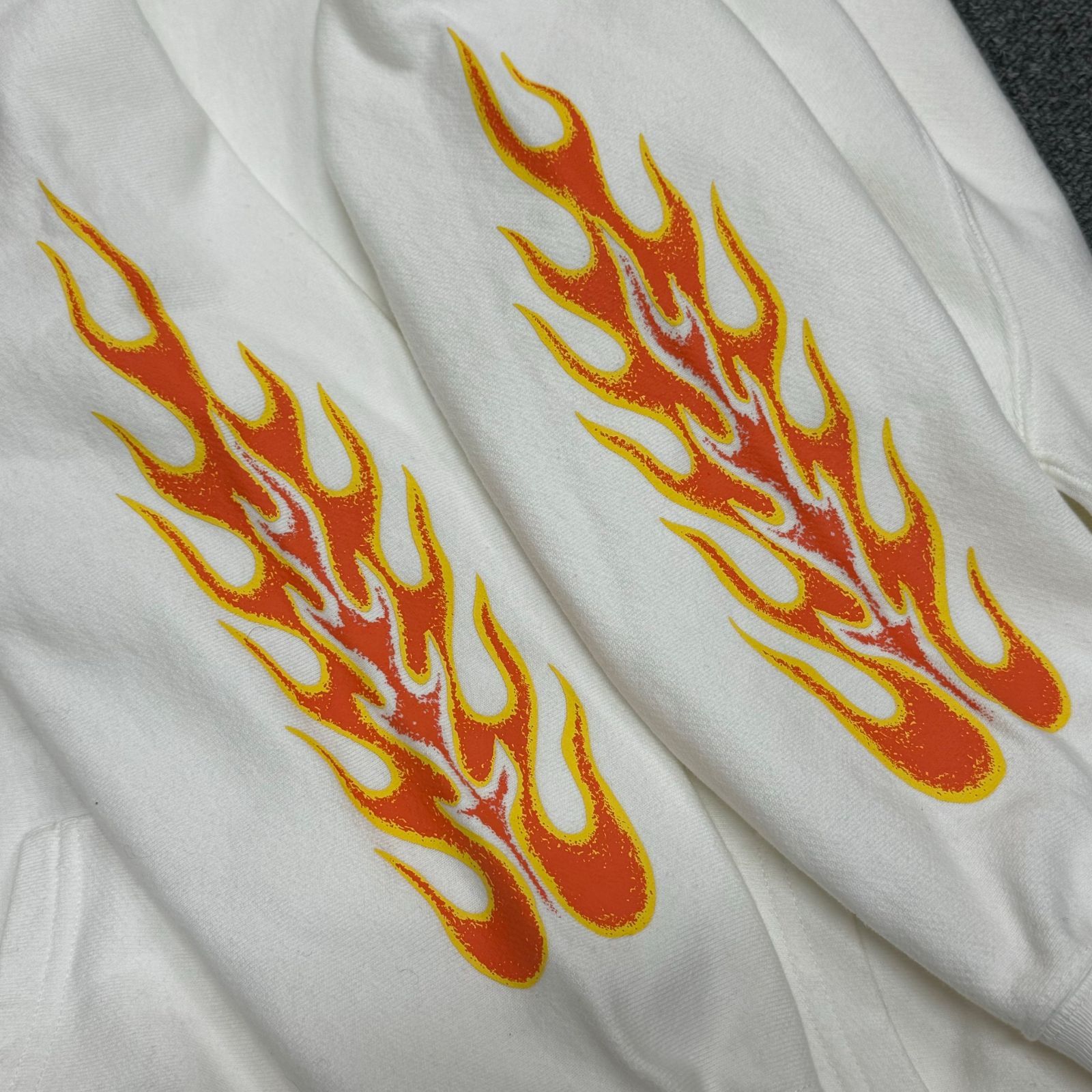 定価18700円 新品 CHALLENGER 23AW FLAMES HOODIE フレイム スウェット 