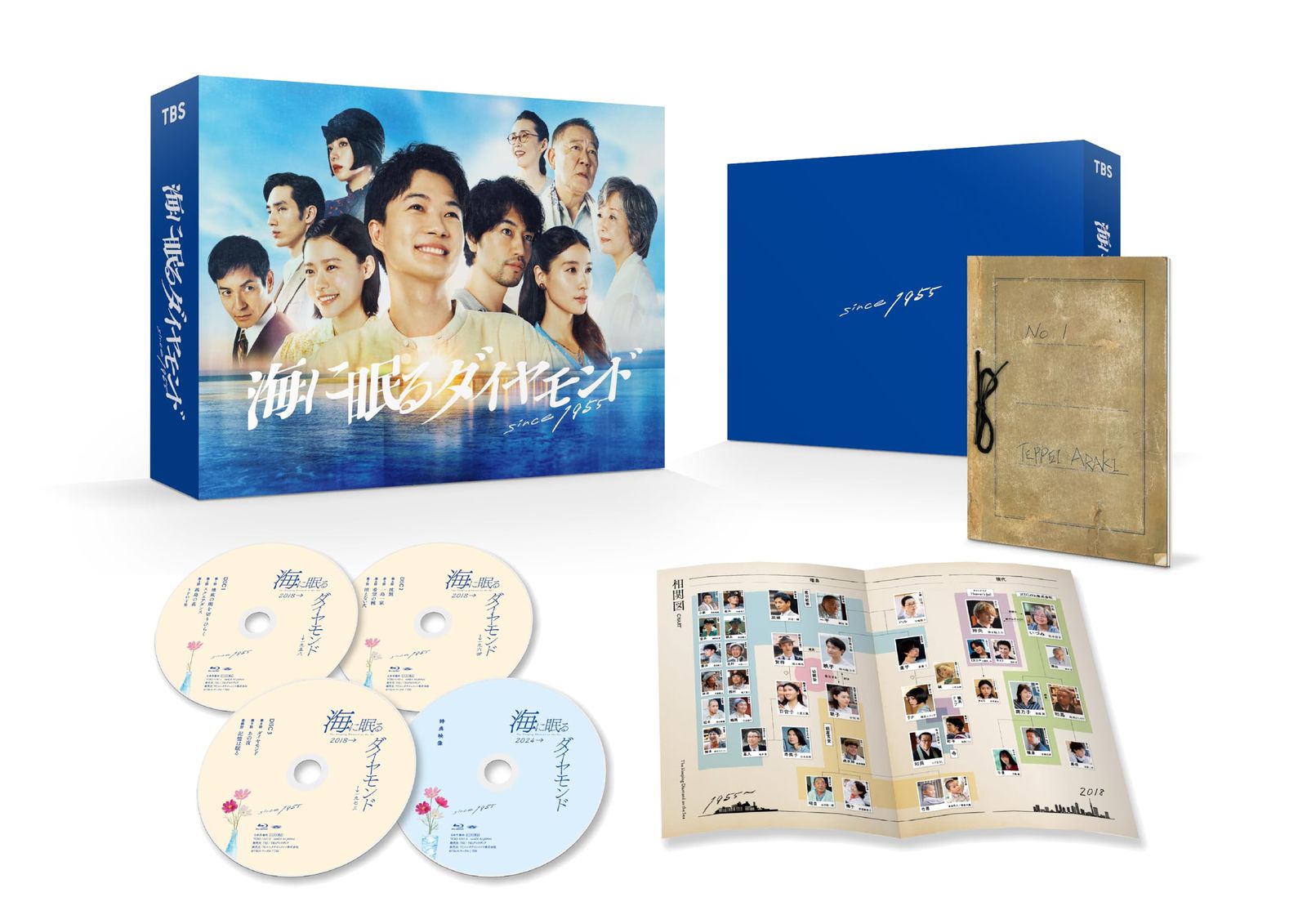 海に眠るダイヤモンド ディレクターズカット版 Blu-ray BOX B6ビジュアルカード キービジュアル 付 Blu-ray 神木隆之介 出演 斎藤工 出演 形式 Blu-ray
