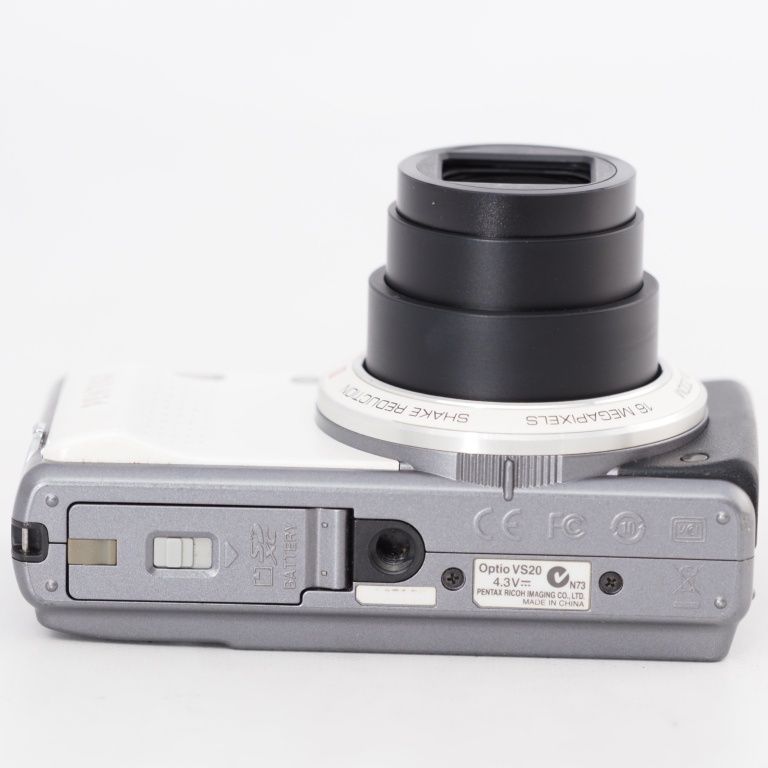 PENTAX デジタルカメラ Optio VS20 (ブリリアントホワイト) 1600万画素