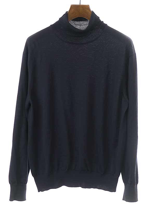 AURALEE オーラリー 21AW SUPER HIGH GAUGE WOOL KNIT TURTLE NECK P/O  スーパーハイゲージタートルネックニットセーター ブラック 3 A21AT03HK - メルカリ