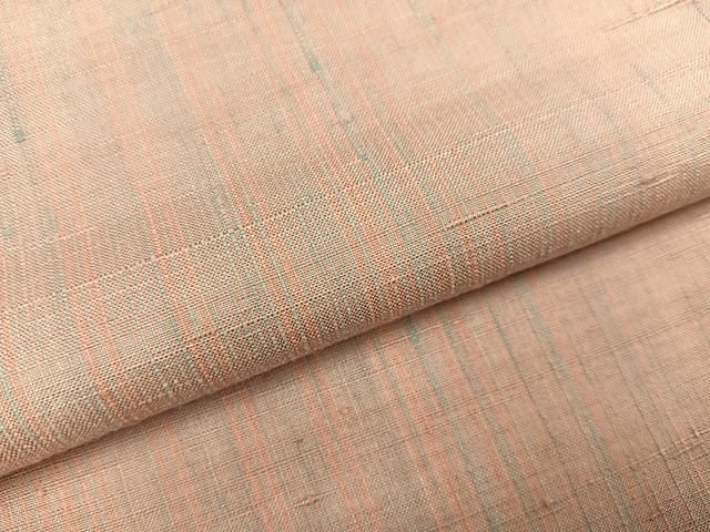 平和屋着物○紅花紬 米沢 間道 正絹 逸品 AAAY8979ph - メルカリ