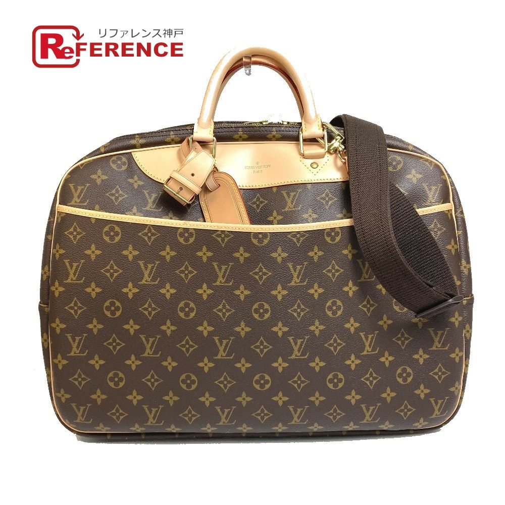 LOUIS VUITTONボストン Auth LOUIS VUITTON M41392 Monogram Alize de Poche Travelling