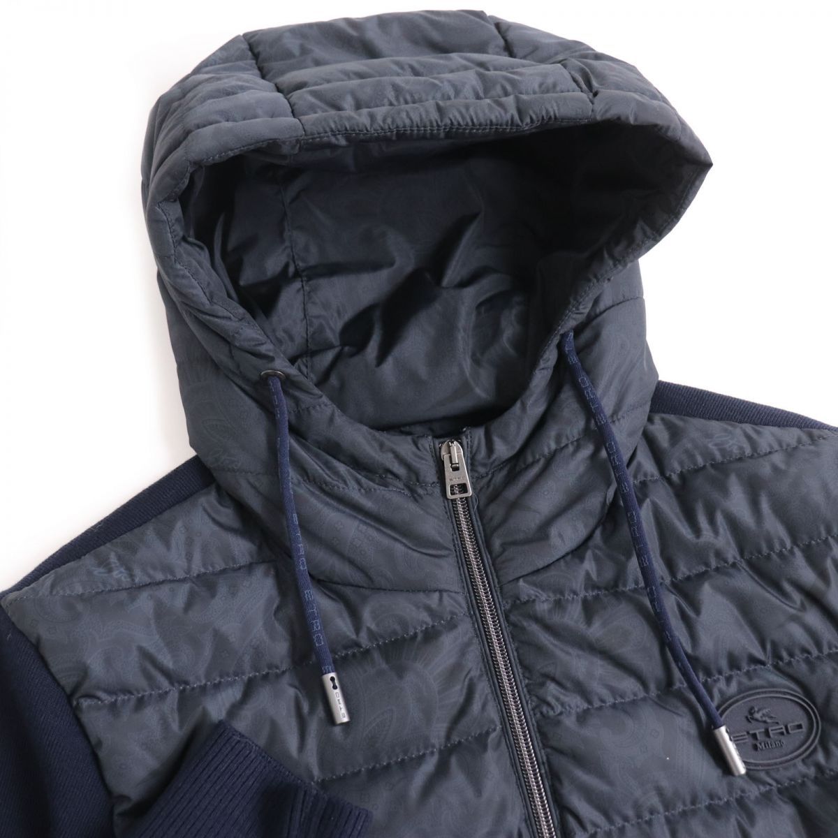 エトロ　ニット　ジャケット ドンドン見直し】極美品◇2021AW ETRO エトロ ペイズリー柄