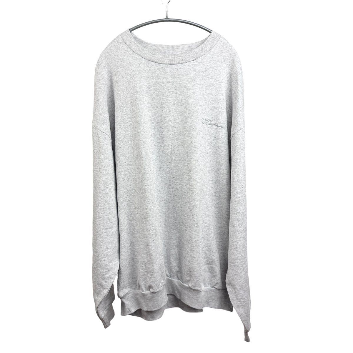未使用 BEAUTY&YOUTH【別注】 LOS ANGELES APPAREL LOGO SWEAT ロゴ 