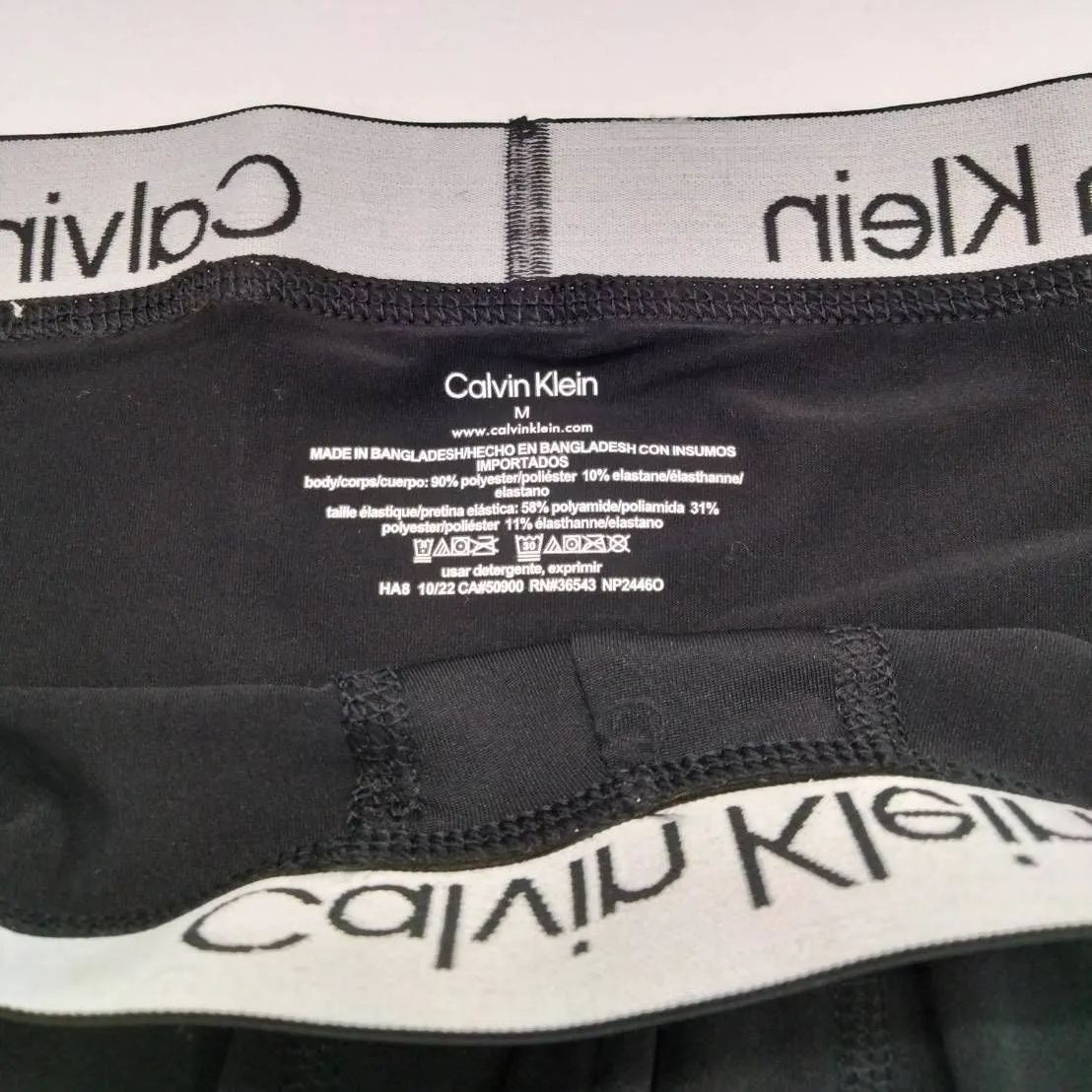 Calvin Klein(カルバンクライン) ローライズボクサーパンツ Black 2枚