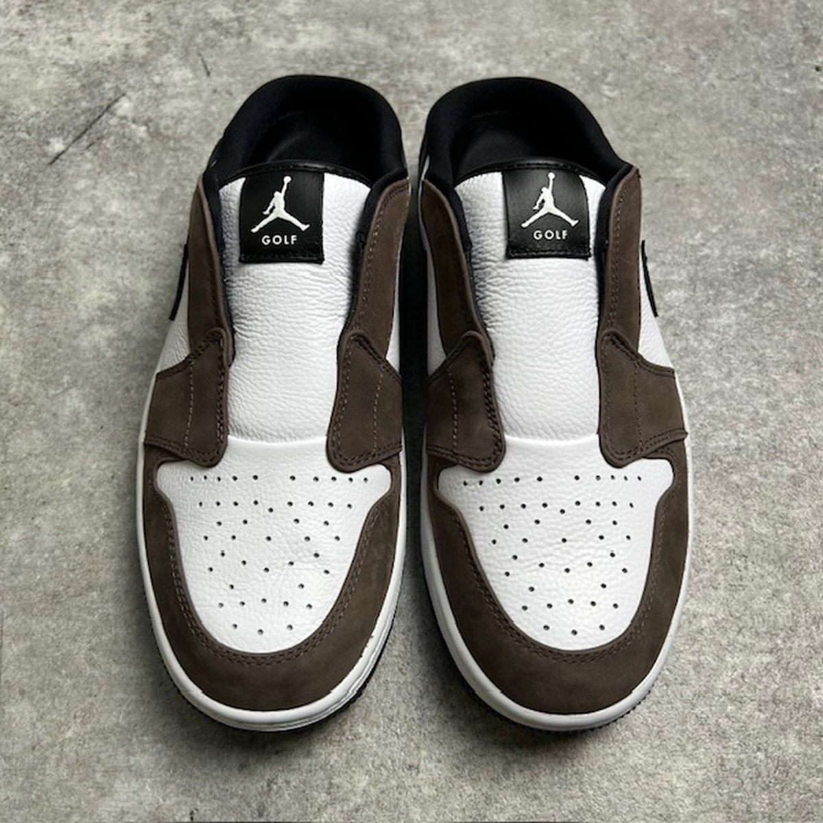 NIKE ナイキ GOLF AIR JORDAN エアジョーダン MULE 27.0 cm FJ 1214-200 サンダル スニーカー ブラウン ホワイト