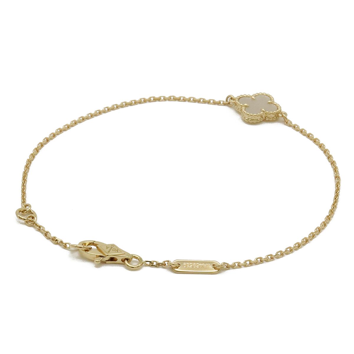 VCA スウィート アルハンブラ ブレスレット K18YG マザー オブ パール 楽天市場】ヴァンクリーフ＆アーペル Van Cleef & Arpels