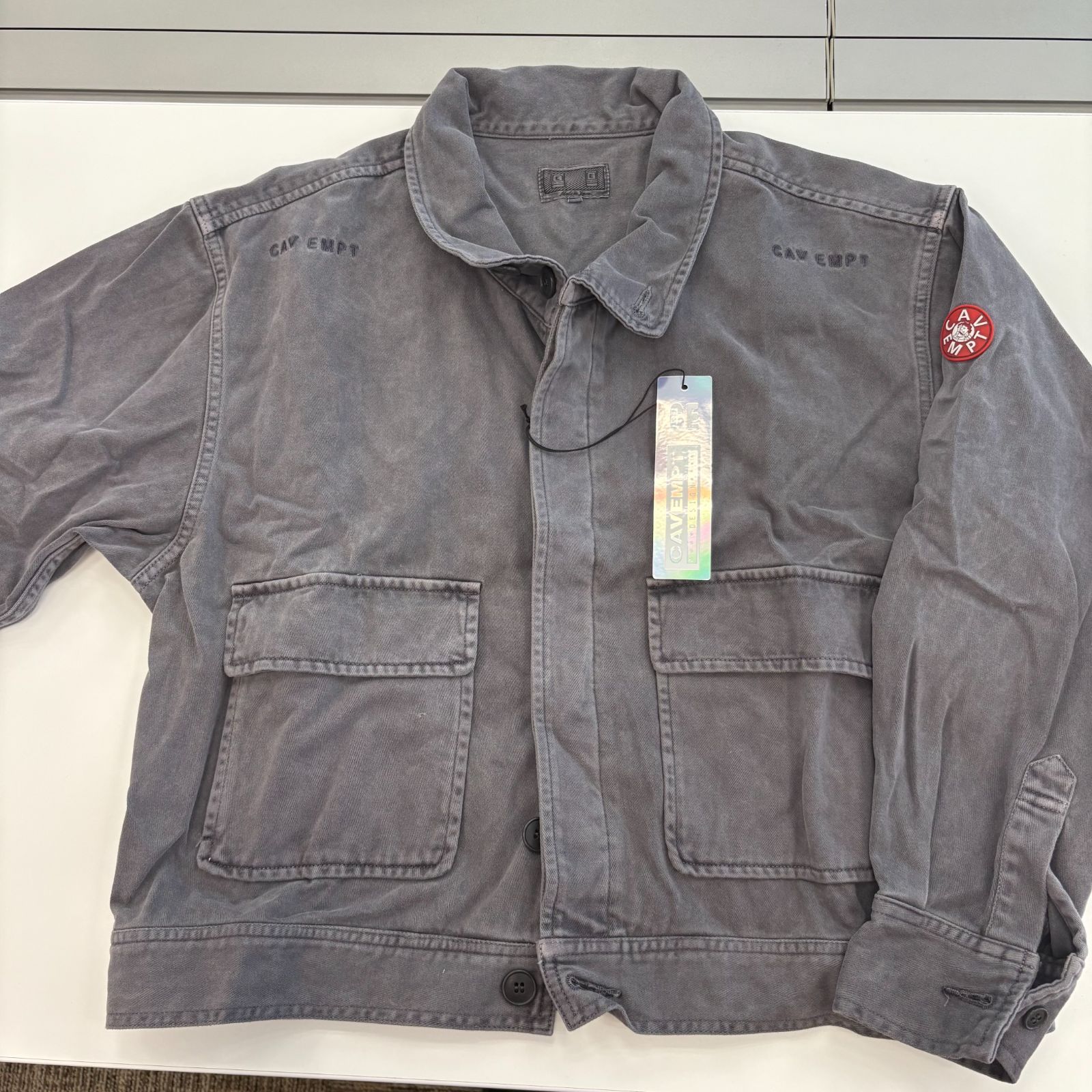 【新品】C.E cavempt デニムジャケット（タグ付き） 新品】 C.E / Gジャン・デニムジャケット CAV EMPT - メルカリ