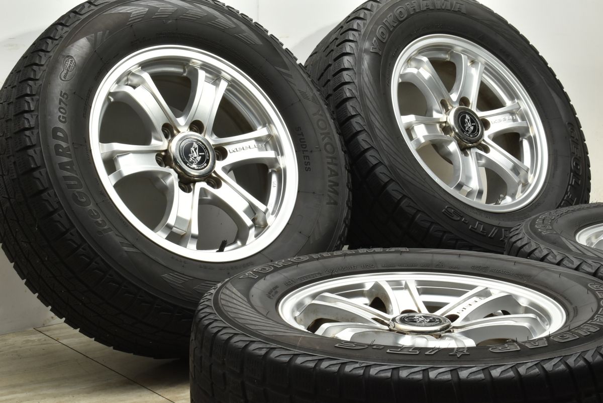 プラド ハイラックスなどに】WEDS KEELEER TACTICS 17in 7.5J +40 