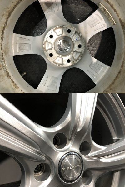 BS BLIZZAK VRX3 215/60R17】スタッドレス【VIOLENTO 17インチ