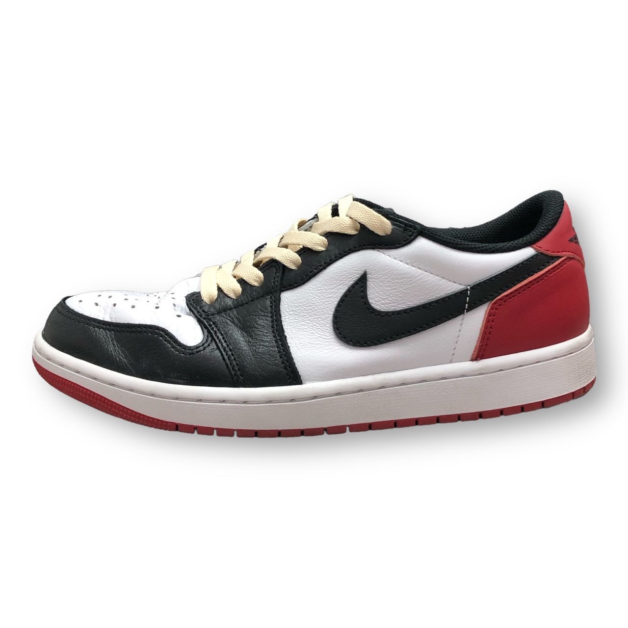 国内正規 Nike Air Jordan 1 Retro Low OG Black Toe CZ0790-106 つま黒 ジョーダン1 スニーカー  ナイキ 27.5cm 59708A1 - メルカリ