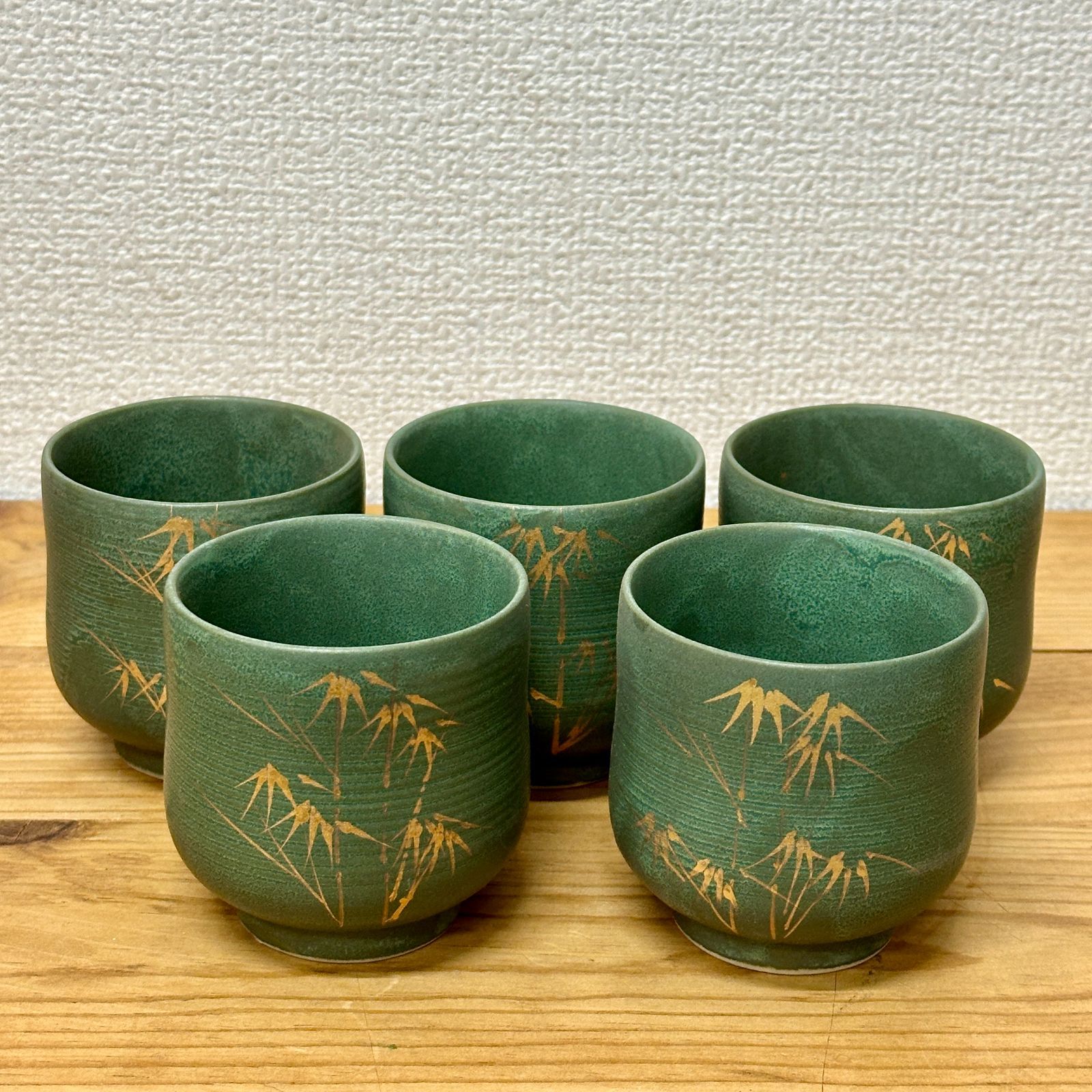 栗田作 湯呑 湯呑み 湯のみ 茶器 5個セット！ 来客用 - メルカリ