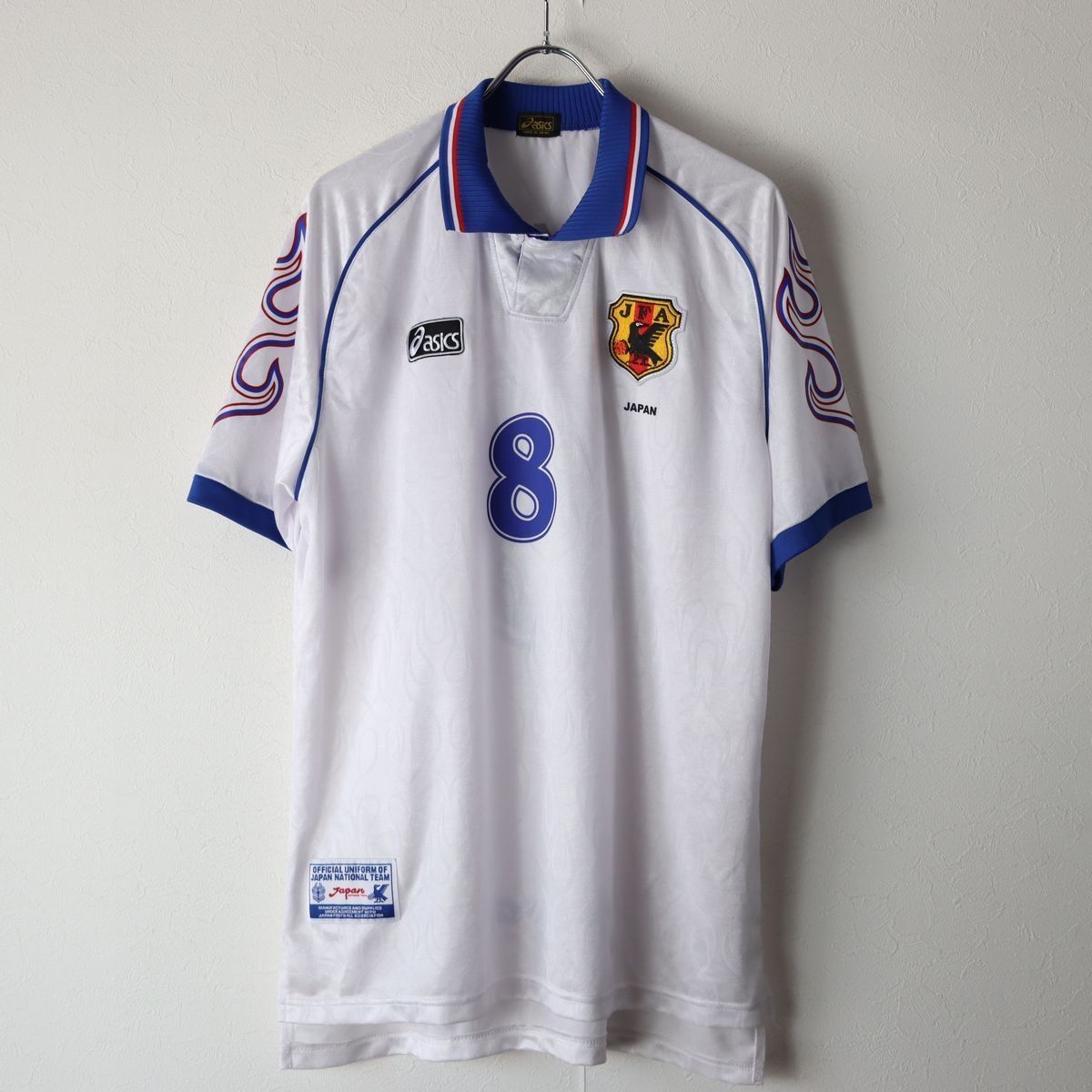 asics 日本代表 1998年 中田英寿 ユニフォーム 1998-1999 日本代表