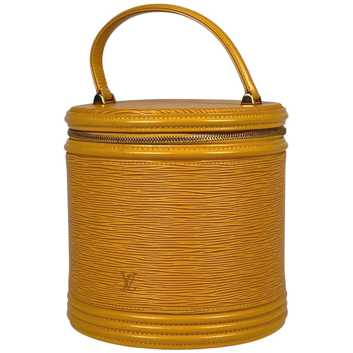 極美品 LOUIS VUITTON ハンドバッグ　バニティ　タッシリイエロー ジャンク品】ルイ・ヴィトン Louis Vuitton カンヌ バニティ