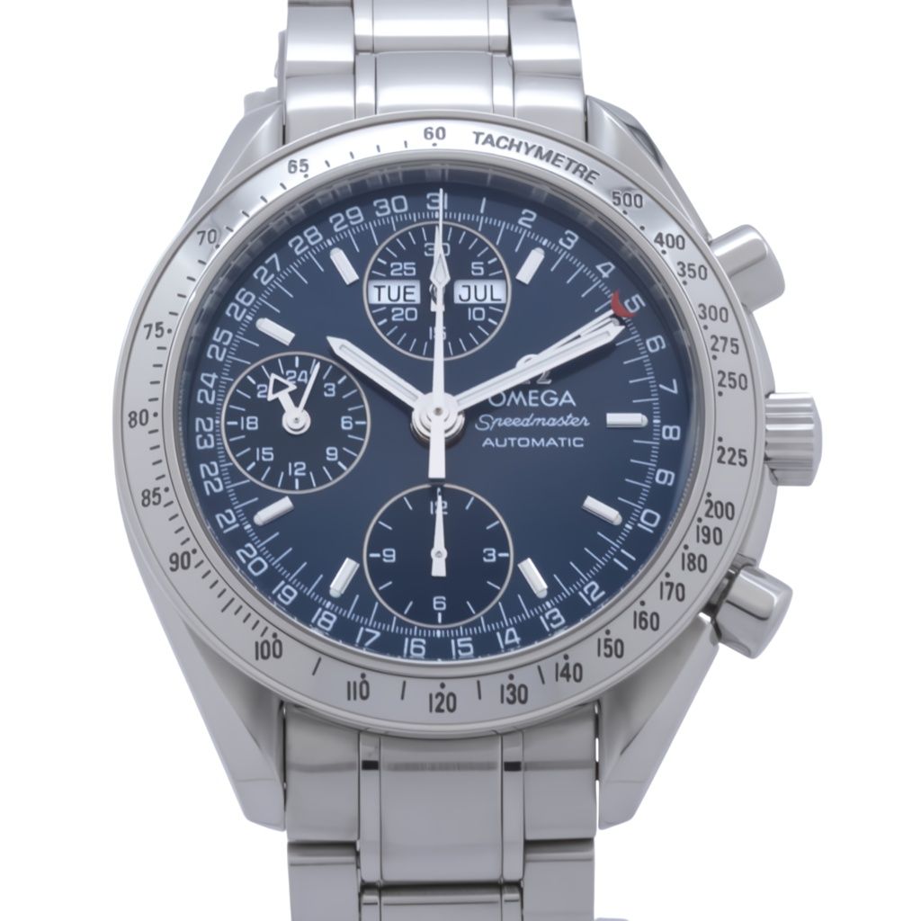 オメガ OMEGA スピードマスター 3212.80 自動巻き 腕時計 青 SEAMASTER オメガ OMEGA スピードマスター 3212.80 Speedmaster