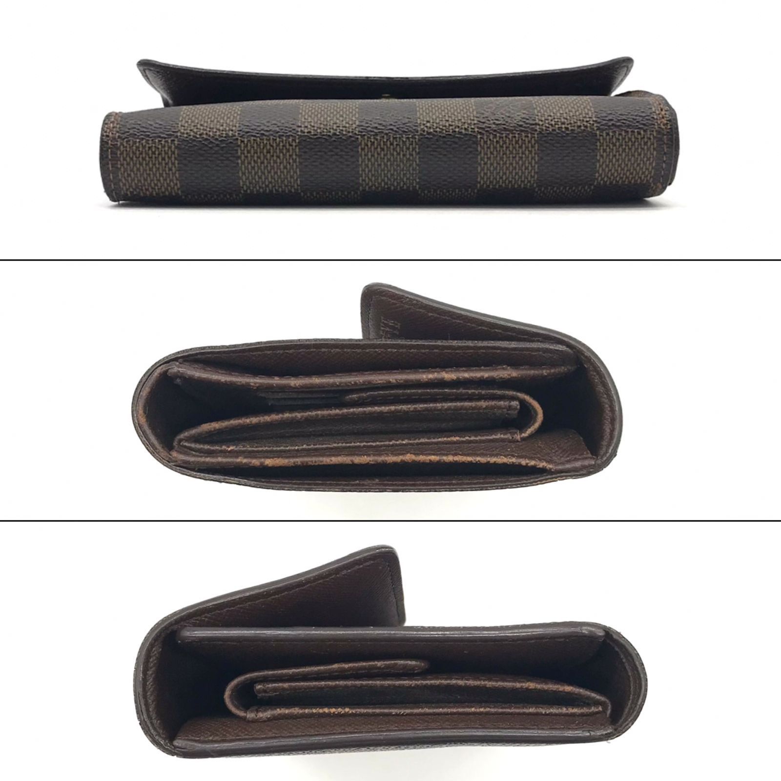 ▽【ジャンク品】LOUIS VUITTON/ルイヴィトン ダミエ ポルト