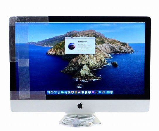 JUNK】Apple iMac 27インチ Late 2012 Core i5-3470S 2.9GHz 8GB 480GB(非純正SSD)  GTX660M WQHD 2560x1440ドット Catalina 中古 - メルカリ