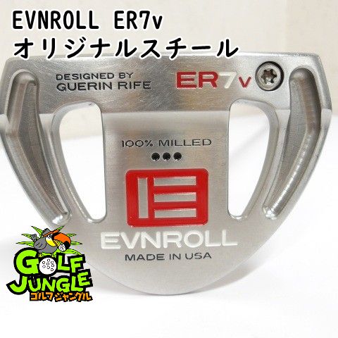 パター その他 EVNROLL ER7v オリジナルスチール 0 0 パター 地クラブ カスタム スチールシャフト おすすめ メンズ 右 9560