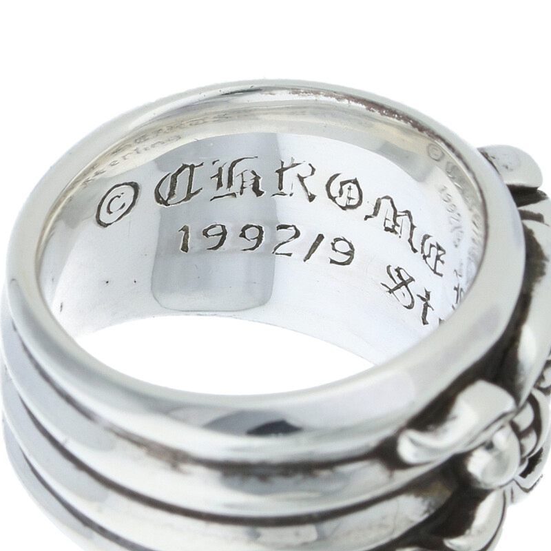 クロムハーツ指輪 9号-10号 10号 CHROME HEARTS ネイルリング クロス