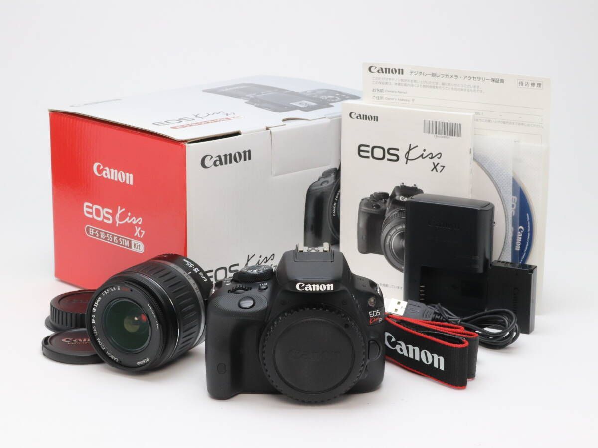 CANON EOS KISS X7 ダブルズームレンズキット