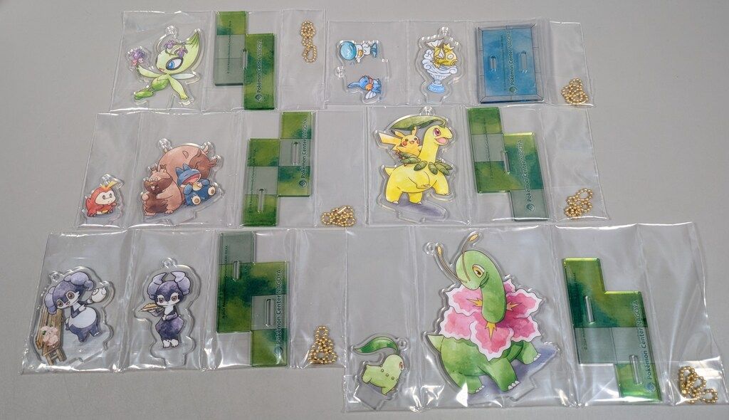 ポケモンセンターナゴヤ スタンド付きアクリルチャーム