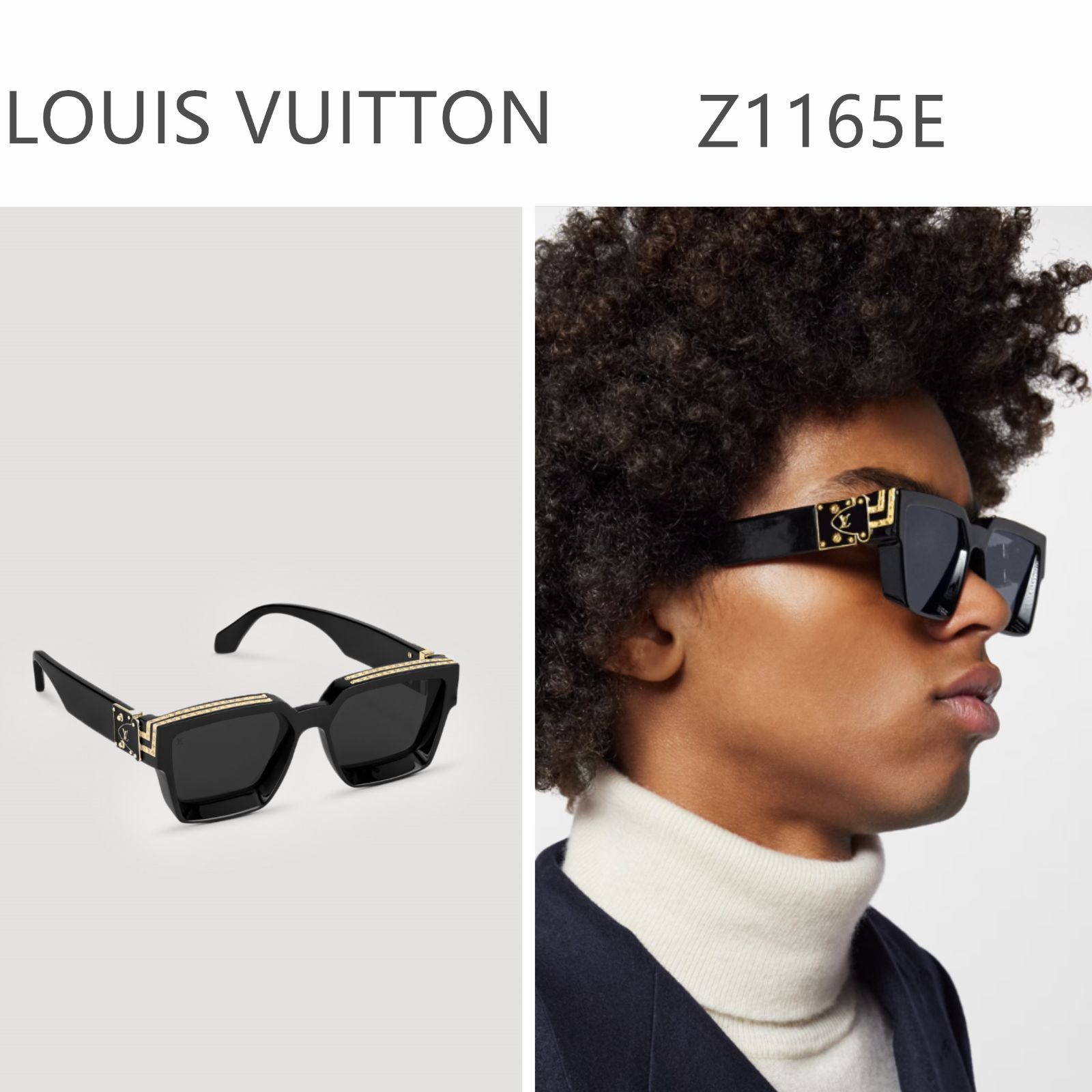 ルイヴィトン LOUIS VUITTON サングラス 1.1ミリオネア Z1165E メルカリ