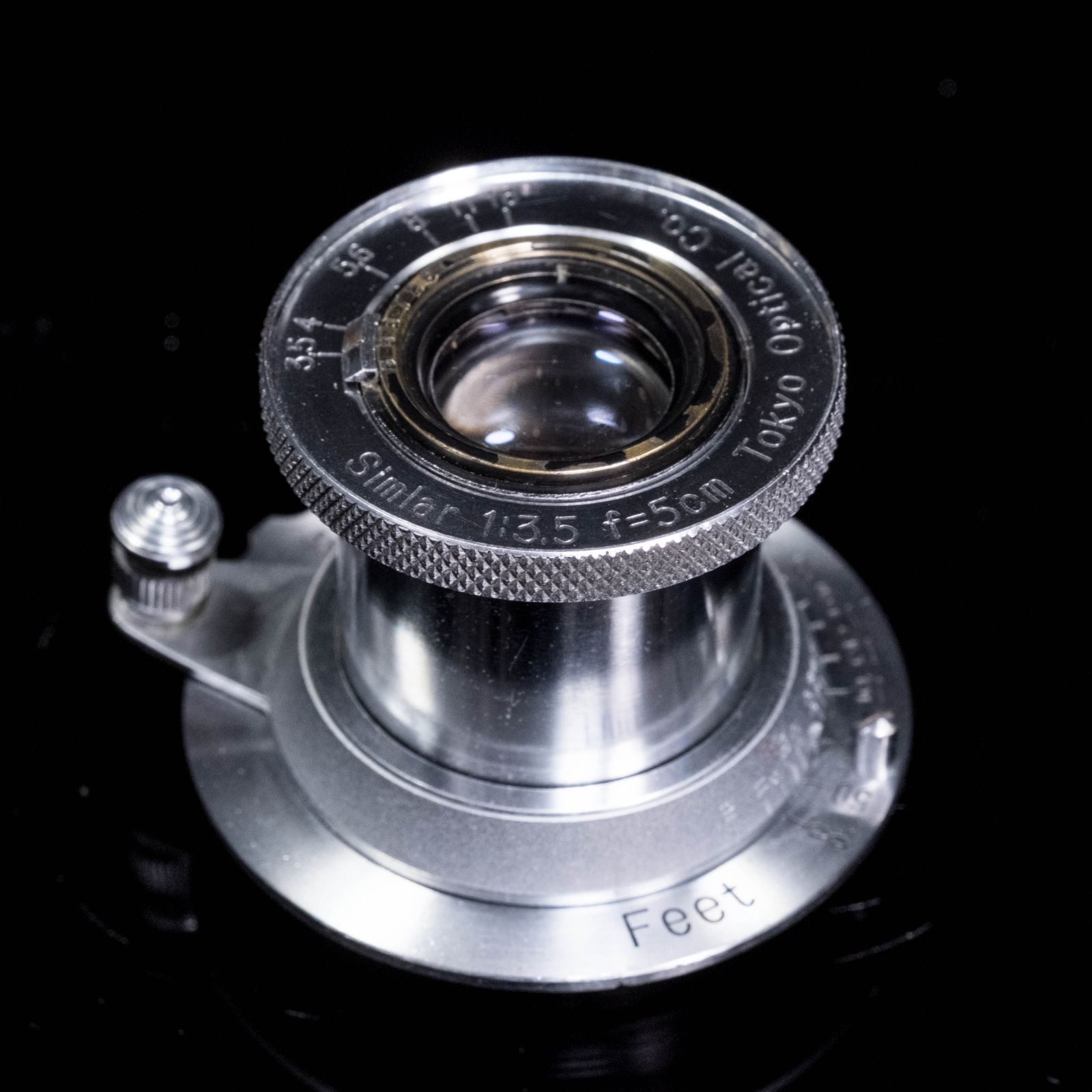 東京光学 Simlar 5cm 50mm f3.5 沈胴 #143061 - レンズ(単焦点)