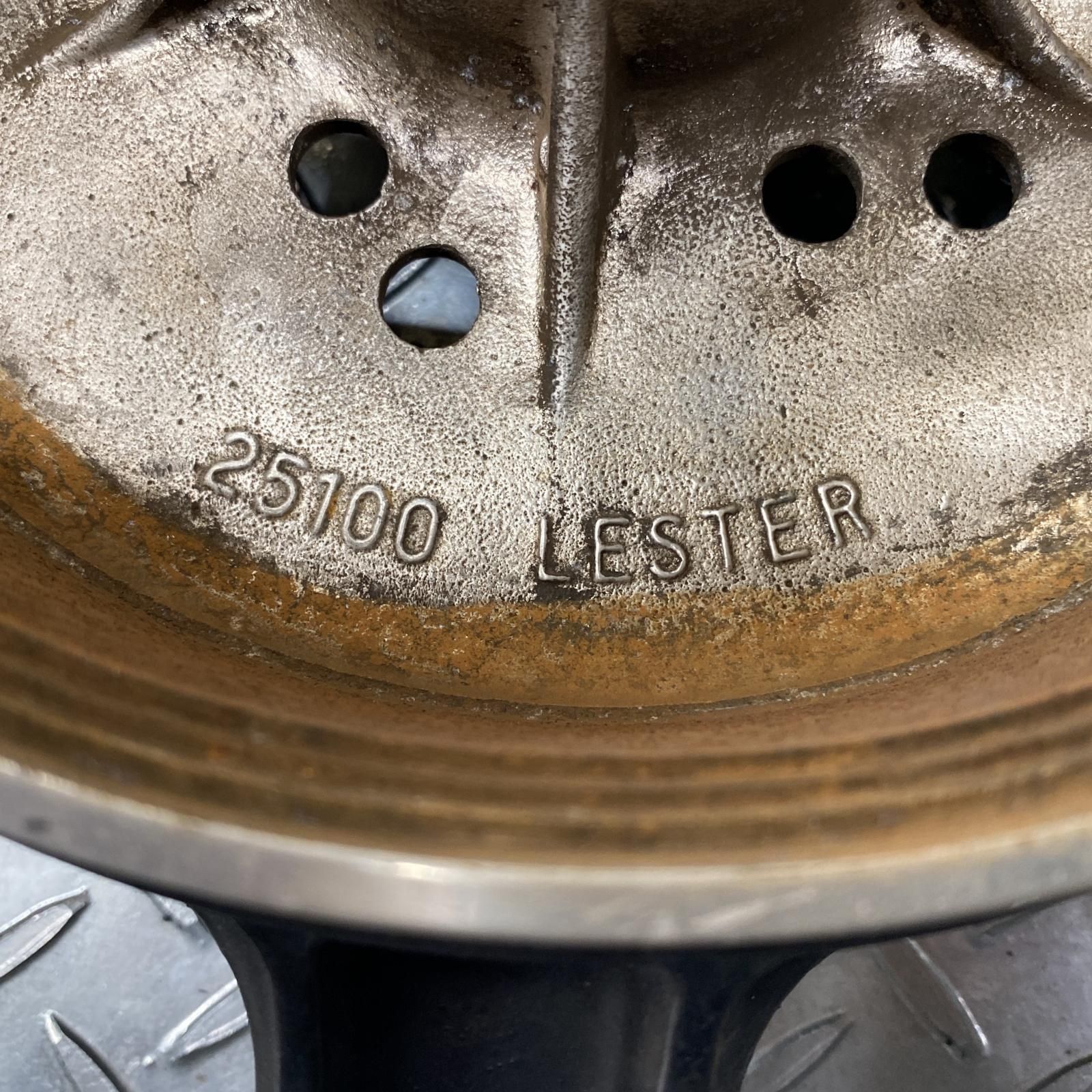 KAWASAKI Z1 LESTER キャスト ホイール セット レスター 本物 当時物