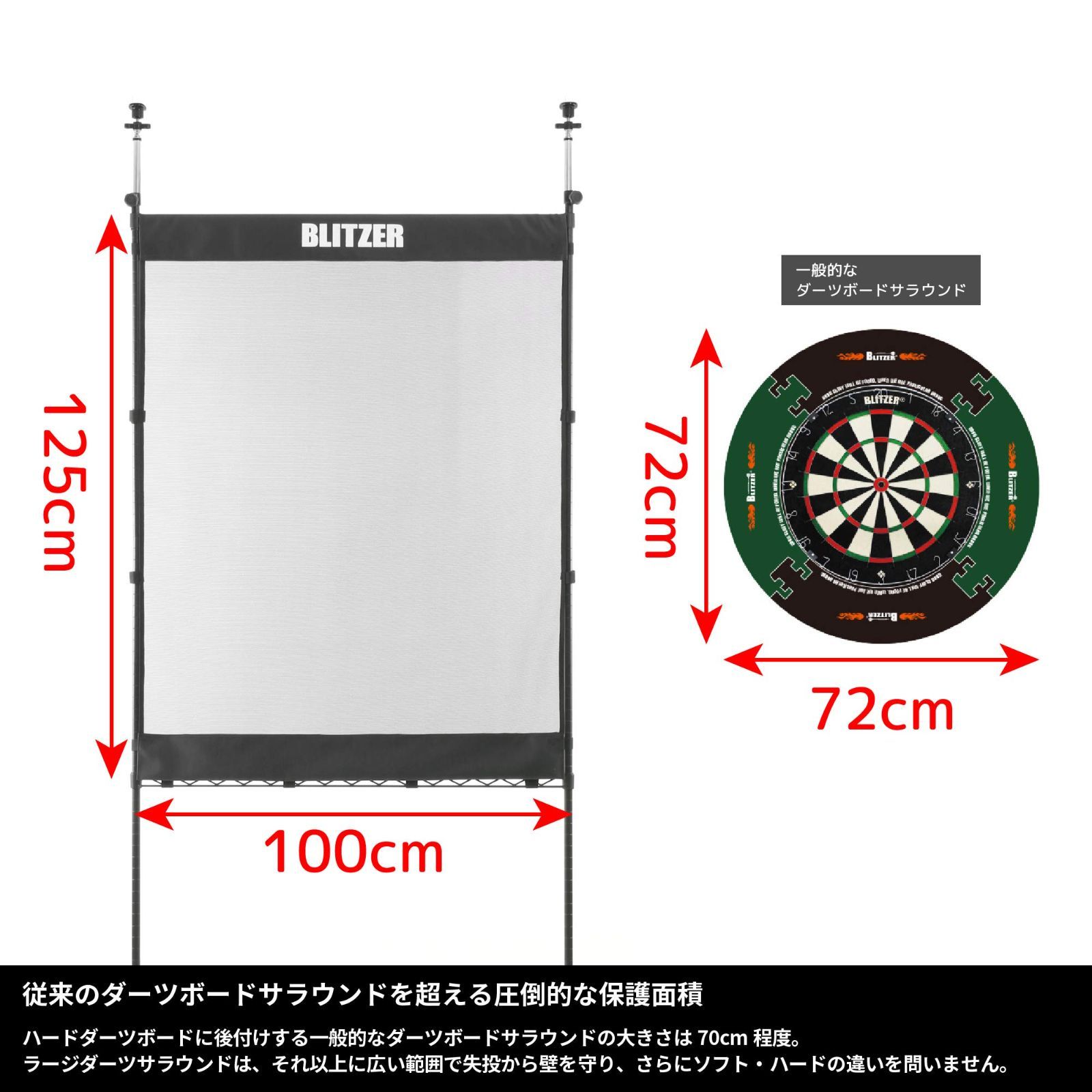 Winmau ダーツボードサラウンド。 - ダーツ