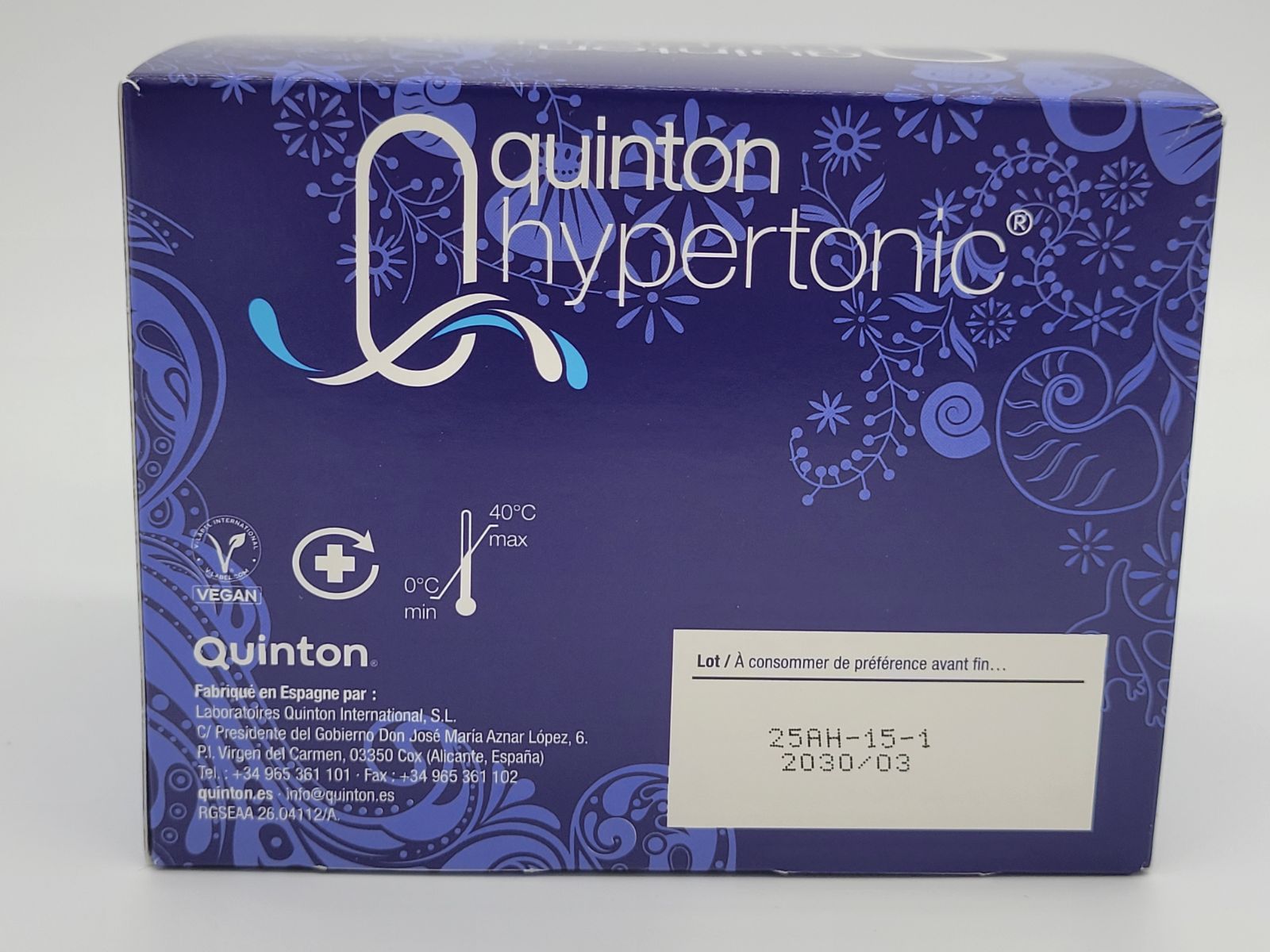 キントンハイパートニック・アイソトニックセット】1箱10ml×30本入り