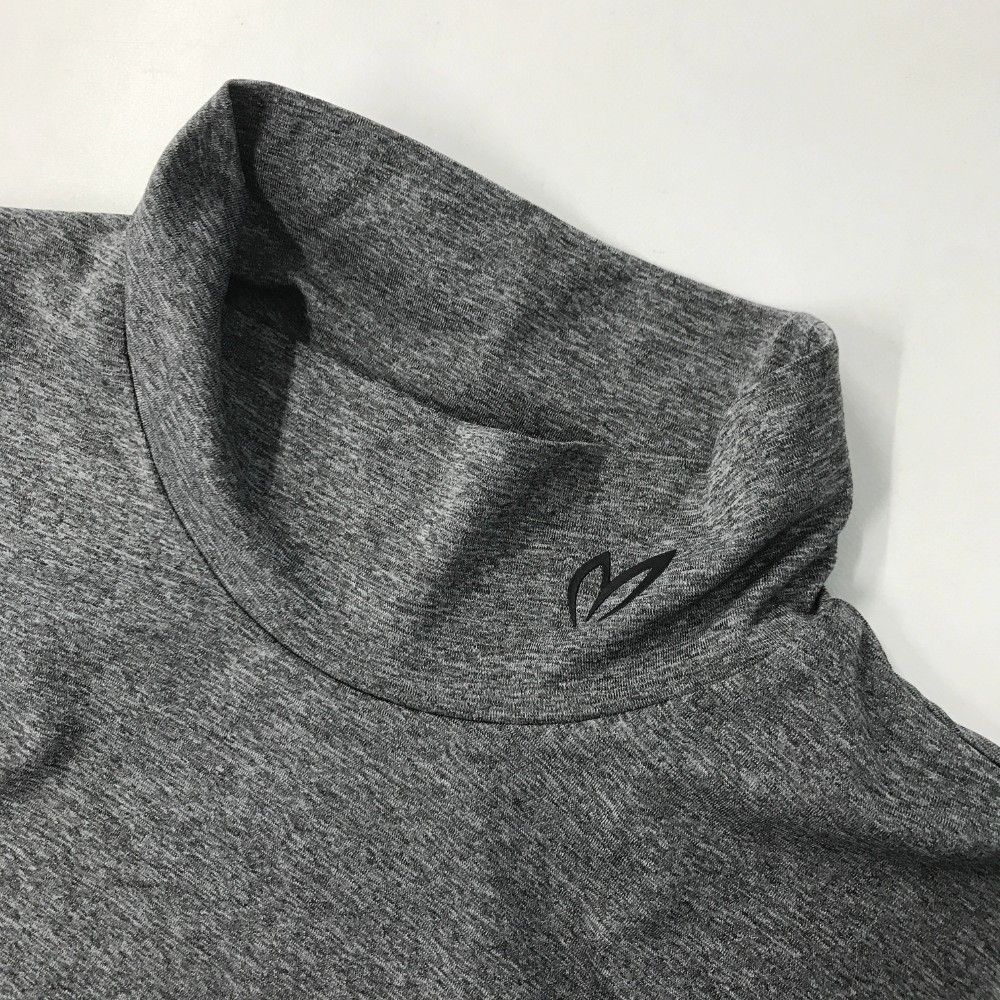 サイズ：0 MASTER BUNNY EDITION マスターバニーエディション  ハイネック 長袖Tシャツ  グレー系 [240101450626] ゴルフウェア レディース ストスト サイズ：0 MASTER BUNNY EDITION マスターバニーエディション