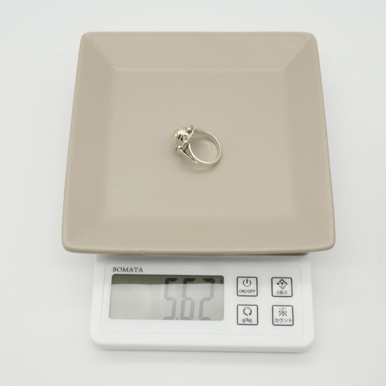 希少 ヴィンテージジョージジェンセン 1A シルバー リング 24-4657S