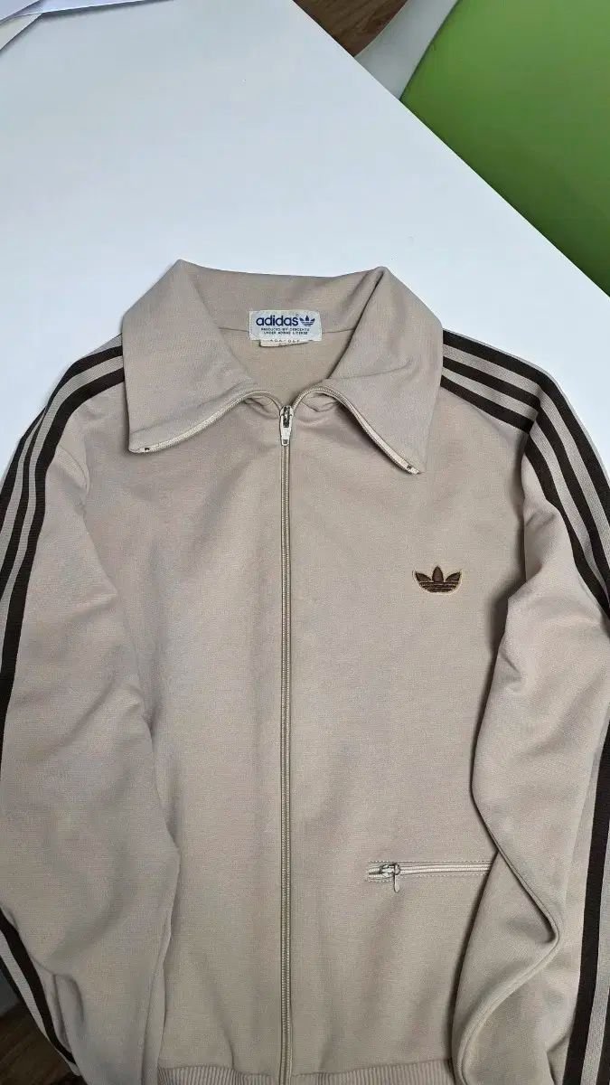 adidas アディダス ジャージ ヴィンテージ 茶色 アイボリー