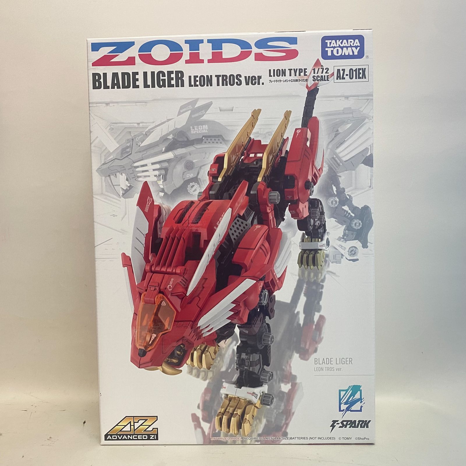 浜館42-920】 【店舗併売品】 ZOIDS ゾイド新世紀/ZERO AZ-01EX