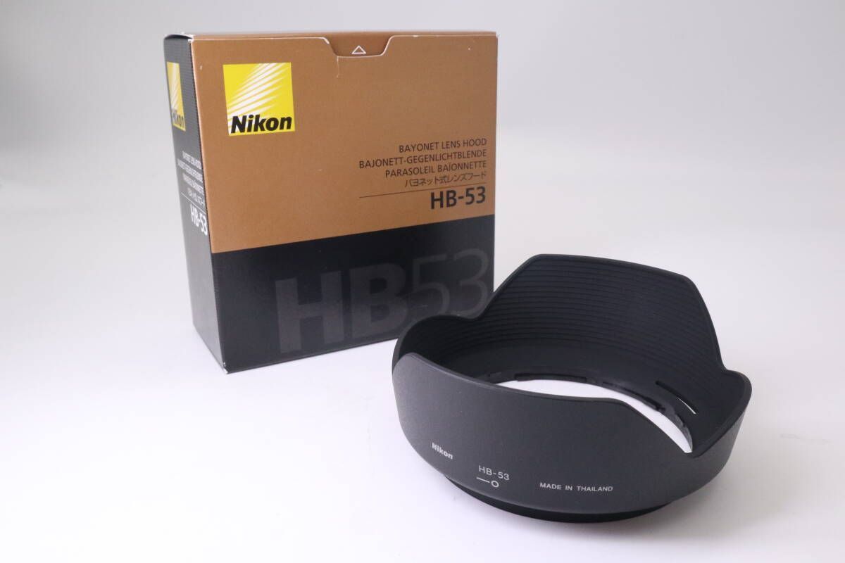 ニコン Nikon バヨネットフード HB-53 HB-53レンズフード Nikon AF-S NIKKOR 24-120mm f⁄4G ED VR 用 HB-53 互換品 ニコン 一眼レフ  バヨネット式 花形フード レンズ保護に フレア防止に NIKON | AsianZakka（アジアンザッカ）