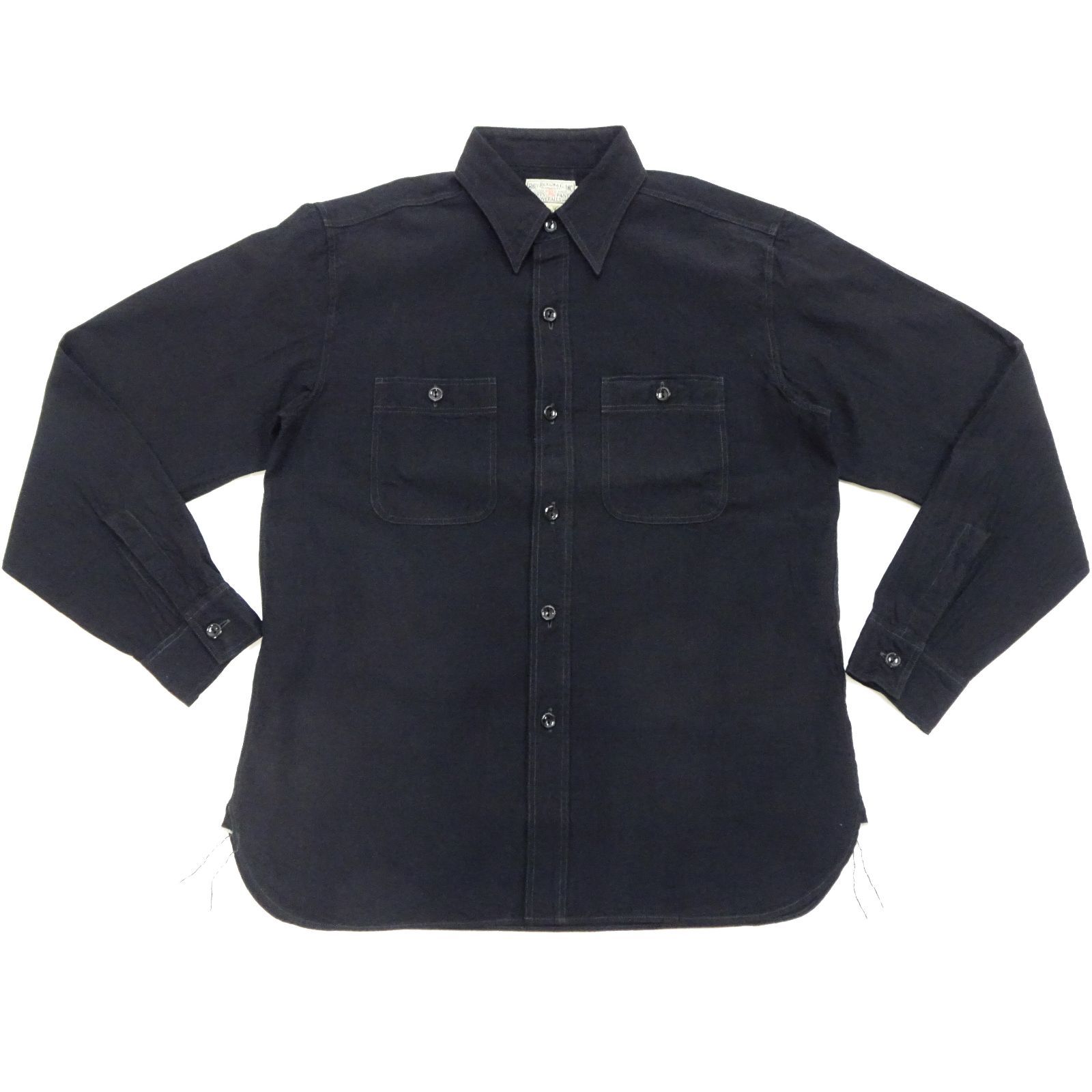 バズリクソンズ Buzz Rickson's 長袖シャツ BR29143 ブラック
