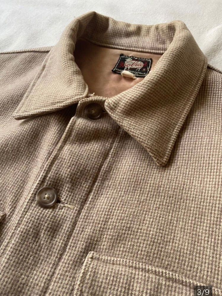 50s Woolrich マッキーノ ジャケット / ウール ベージュ ハンティング