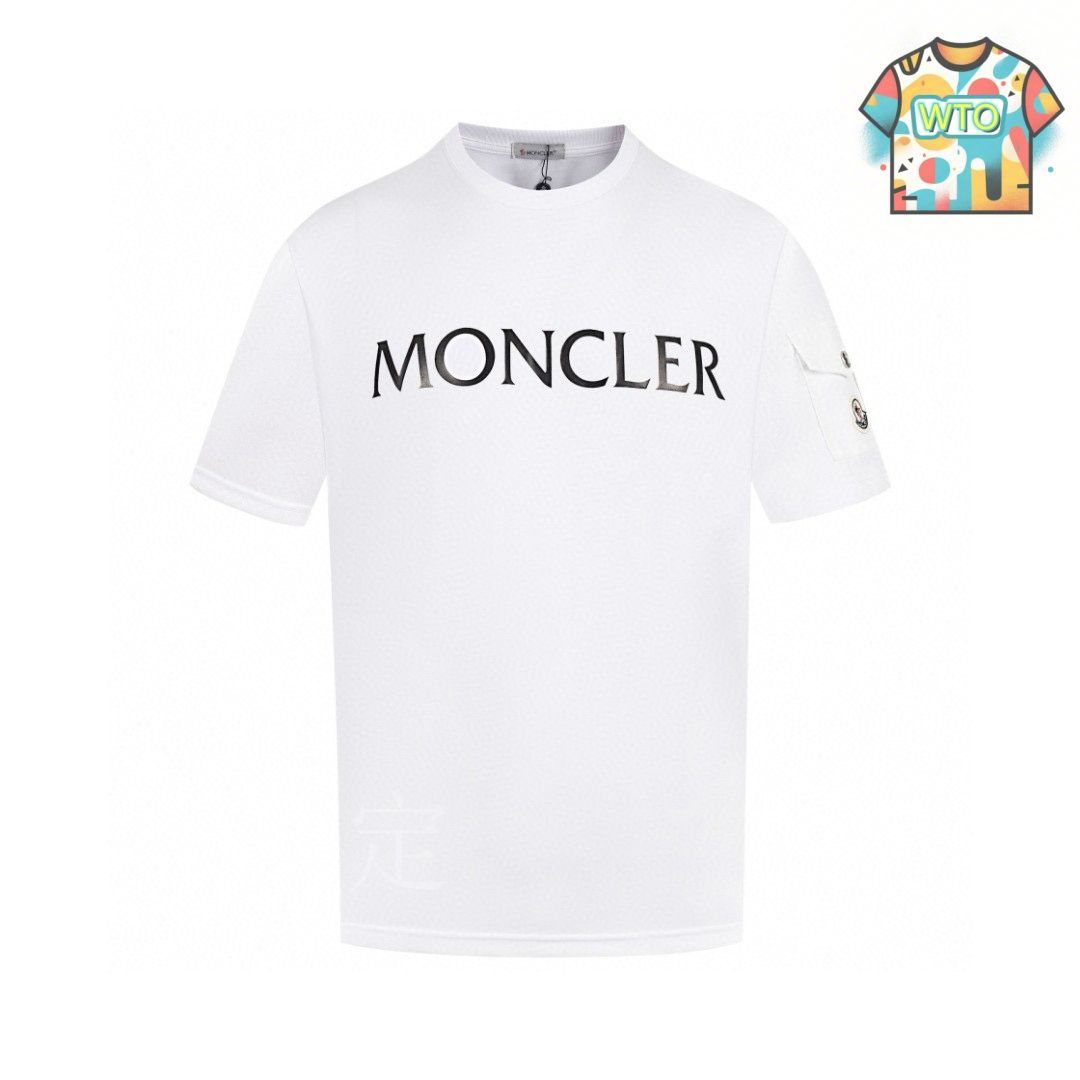 追跡送料込 MONCLER 立体的なロゴモチーフ入り Tシャツ 今日特価】MONCLER カートゥーンロゴ 立体プリント T シャツ