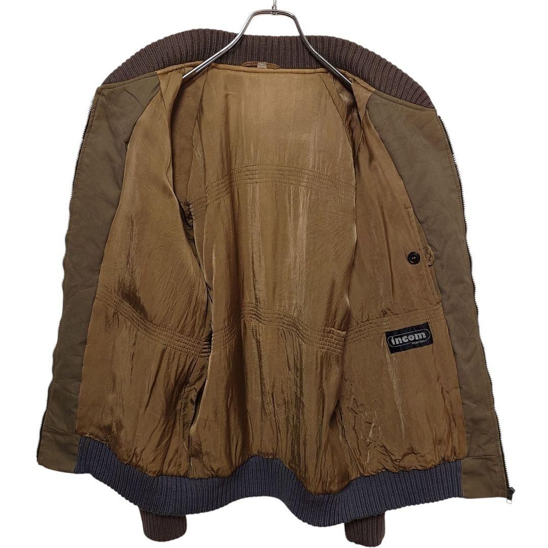 incom SPORTMAN】ユーロ古着 ririジップ ブルゾン A3956 - メルカリ