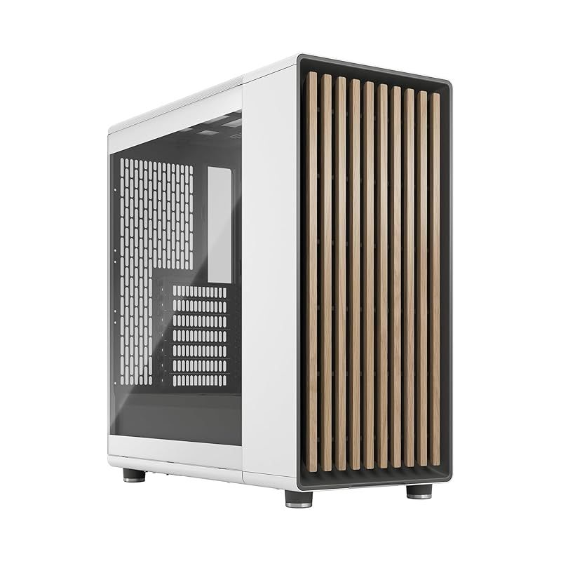 Fractal Design North Chalk White TG Clear 木材使用 ナチュラルデザイン ATX PCケース FD-C-NOR1C-04 CS8442