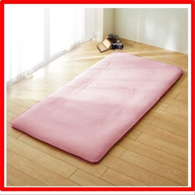 【送料無料】ピンク_敷布団カバーダブル：145x215cm 敷布団カバー ダブル 敷きふとんカバー マットレスカバー ワンタッチシーツ ベッドシーツ シーツ ベ